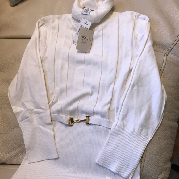 Carmen Marc Valvo Turtleneck - Picture 2 of 15
